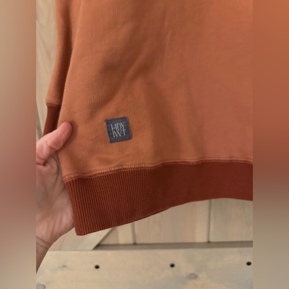 HDYWT Classic Oversized Sweat Set-Rust - Picture 12 of 16
